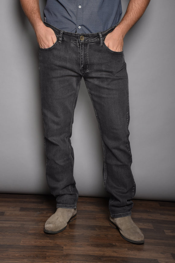 ג'ינס דגם Livorno - שחור-אפור